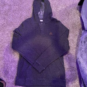 super soft casual sweatshirt with buttons